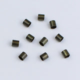 1000pcs 2mm Antique Bronze Jewellery Crimps Tube Beads Findings Earrings Making Kit Bulk
