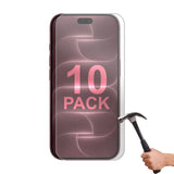 10 Pack Tempered Glass Screen Protector Guard for Apple iPhone 18 PRO Front Bulk