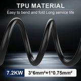 ISIGMA 15m 7.2KW 8-32A Type 2 Electric Car EV Charger Portable APP WIFI Control Charging Cable