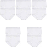 10 Pack Bonds Comfort Briefs Cotton Classic Underwear Undies White MVMF2A Bulk