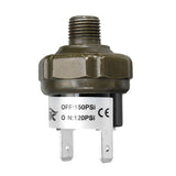 NPT 1/8" Air Valve Compressor End Tank Pressure Control Switch Off 70-180psi 12V