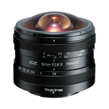 Tokina SZ 8mm F2.8 Fisheye MF Lens for Fuji X Mount Camera