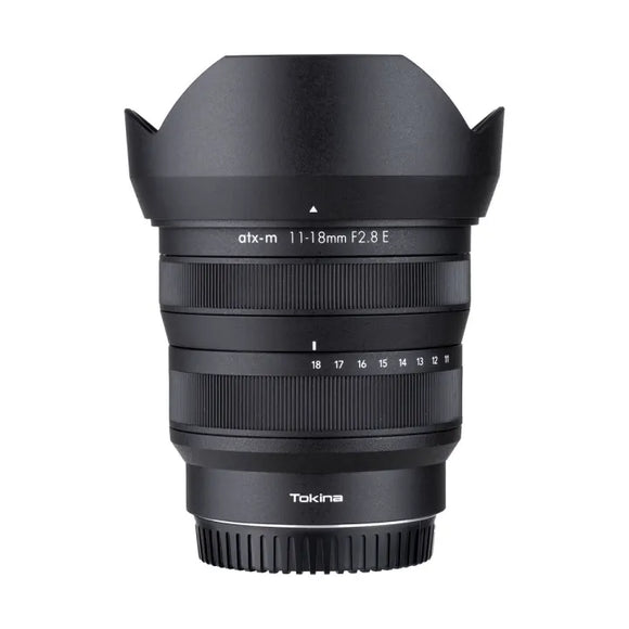 Tokina atx-m 11-18mm F2.8 APS-C Lens for Sony E-Mount Camera with BH-674 Hood