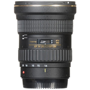 Tokina 14-20mm f/2 PRO DX Camera Wide Angle Zoom Lens