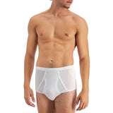 4x Holeproof All Seasons Full Brief Waffle Knit Mens White Underwear M1962 Bulk Undies