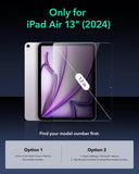 Soft Pet Film Screen Protector for Apple iPad Air 13 Inch 6th Gen 2024 2025 Anti-Scratch Guard