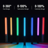 ZHIYUN FIVERAY F100 Portable RGB LED Light Stick (Black) with Bag + Accessories C040008G1