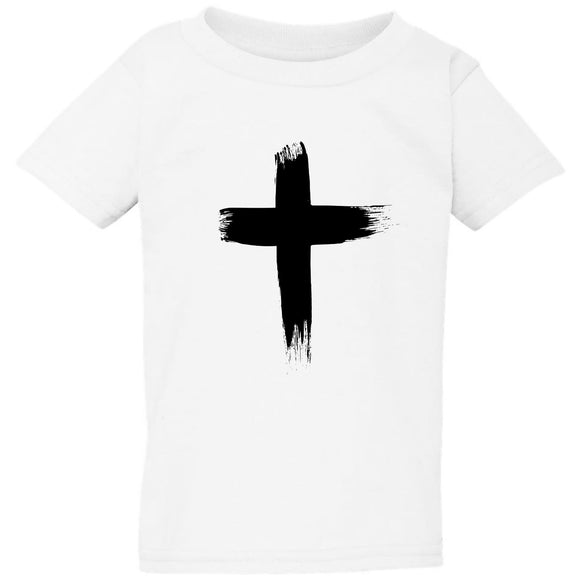 Faith Jesus Cross Christian Religion White T-Shirt Tee Top Baby Kids Boy Girl