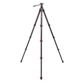 iFootage Gazelle TC3B Carbon Fiber Camera Tripod Stand and Komodo K3 Head Bundle IF-401000133