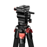 iFootage Gazelle TC3B Carbon Fiber Camera Tripod Stand and Komodo K3 Head Bundle IF-401000133