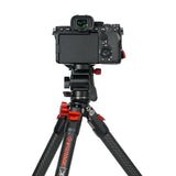 iFootage Gazelle TC3B Carbon Fiber Camera Tripod Stand and Komodo K3 Head Bundle IF-401000133