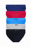 Bonds 5 Pack Action Briefs Mens Support Comfy Cotton Undies Underwear M8OS5I Black/Blue/Red/Grey/Navy