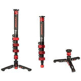 iFootage Cobra 2 A120-II Aluminium Camera Monopod with Low Profile Tripod + Bag IF-A120