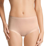 2 Pack Bonds Invisitails Full Briefs Womens Panties Underwear WZGGY Beige Base Blush Bulk