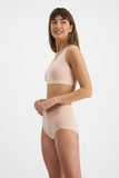 2 Pack Bonds Invisitails Full Briefs Womens Panties Underwear WZGGY Beige Base Blush Bulk