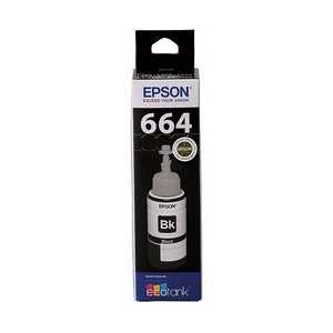 Epson T664 Black EcoTank 664 Ink Toner Bottle C13T664192 Genuine Original