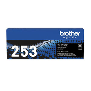 Brother TN-253 Black Ink Cartridge Toner TN-253BK Genuine Original