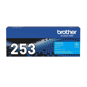 Brother TN-253 Cyan Ink Cartridge Toner TN-253C Genuine Original