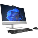 HP EliteOne 870 G9 27" NT i7-14700 16GB DDR5 512GB SSD W11P64 Desktop PC A41JCPT with Display Monitor Keyboard Mouse Combo All in One Computer