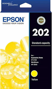 Epson 202 Yellow Ink Cartridge Toner C13T02N492 Genuine Original