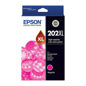 Epson 202XL High Capacity Magenta Ink Cartridge Toner C13T02P392 Genuine Original