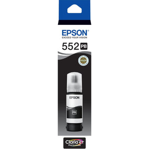 Epson T552 Photo Black EcoTank 552 Ink Bottle Toner C13T06W192 Genuine Original