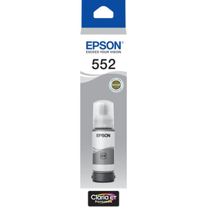 Epson T552 Grey Claria EcoTank 552 Ink Bottle Toner C13T06W592 Genuine Original