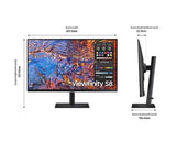 Samsung S8 S80PB 27" IPS 16:9 3840x2160 4K ViewFinity HDR600 Business PC Monitor LS27B800PXEXXY