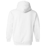 LGBTQ Colourful Rainbow Gay Pride Flag Mens White Hoodie Hooded Sweat Sweater