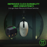 Razer Orochi V2 Mobile Wireless Optical Mechanical Gaming Mouse 950Hrs Battery White