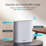 ASUS ExpertWiFi EBM68 WiFi 6 Tri-Band Business Router 1 Pack 90IG07V0-MFAA60