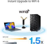 ASUS USB-AX56 Dual Band AX1800 USB WiFi 6 Adapter WPA3 Network Security MU-MIMO
