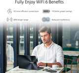ASUS USB-AX56 Dual Band AX1800 USB WiFi 6 Adapter WPA3 Network Security MU-MIMO