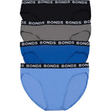 20 Pack Bonds Hipster Briefs Big Mens Plus Size Assorted 3XL-7XL Underwear Bulk Undies Comfy Cotton MVY94W