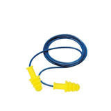 20 Pairs Safetyware Reusable Corded Ear Plugs Noise Reduction Cancelling Work Sleeping Bulk HP-201 TPR DuraFit Yellow