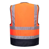 10x Portwest Hi Vis Vest Safety Reflective Tape High Visibility Workwear Bulk Contrast Orange Class D/N Day & Night
