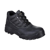 Portwest Steelite Protector Boots Safety Work Steel Toe Cap Leather Shoes Black Mens FW10 S1P SR