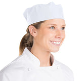 Portwest 2 Pack S899 Chefs Skull Cap Adjustable Water Resistant Hat Bulk White for Men & Women Kitchen Cooking Baker Restaurants Catering