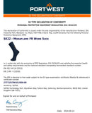 2 Pair Portwest Modaflame FR Work Safety Socks Fire Flame Resistant Calf Protection Navy Bulk PPE