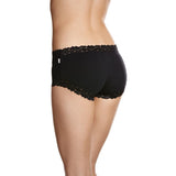 12x Jockey Parisienne Classic Boyleg Lace Womens Underwear Panties Black Bulk WWLF