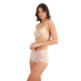 12x Jockey Parisienne Bamboo Full Briefs Lace Womens Underwear Panties Dusk Beige Bulk WRHL