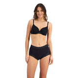 12x Jockey Parisienne Bamboo Full Brief Lace Womens Underwear Panties Black Bulk WRHL