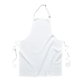 3x Portwest Adjustable Plain kitchen Butcher BBQ Cooking Chef Bib Apron White Bulk S841