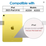 2pcs Soft Pet Film Screen Protector for Apple iPad 11th Gen 11 Inch 2025 2026 Bulk Guard A16