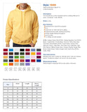 Personalised Mens Custom Printed Hoodie Sweatshirt Logo Text Printing Black