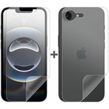 Soft PET Film Screen Protector Guard for Apple iPhone 17e Front and Back