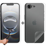 Tempered Glass Screen Protector Guard for Apple iPhone 17e Front and Back Film