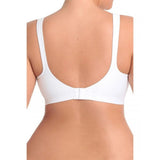 4x Playtex Comfort Revolution Flex Fit Contour Wirefree Wireless Padded Bra White Bulk
