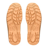 Portwest Composite Toe Leather Protective Shin Safety Side Zip Work Boots FD22 Wheat Brown