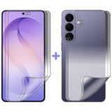 2 Set Soft PET Film Screen Protector for Samsung Galaxy S26+ PLUS Front and Back Bulk